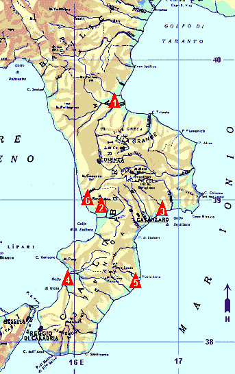 Stazioni meteo in Calabria